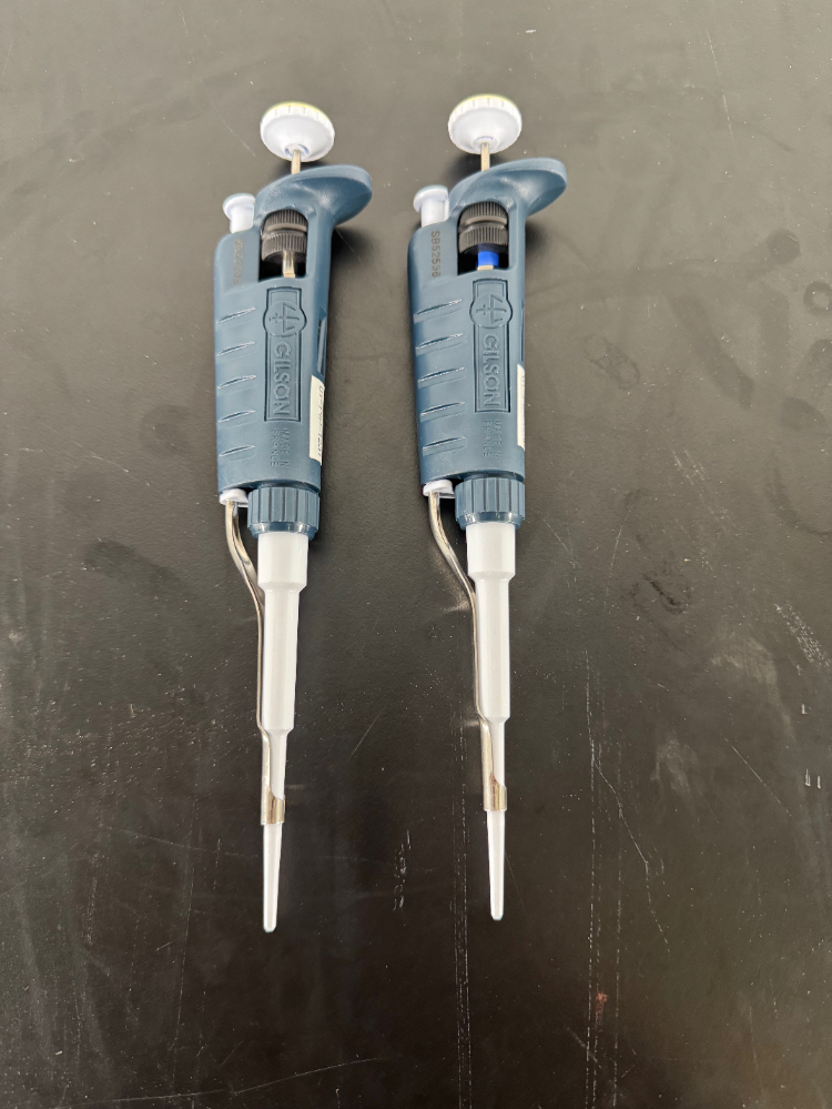 Image of Gilson Single Channel Pipettes - Quantity 2